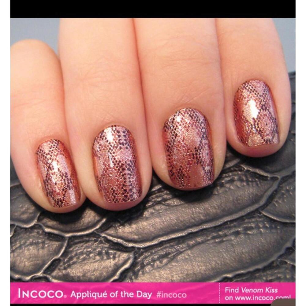Incoco Venom Kiss nail polish strips new nip